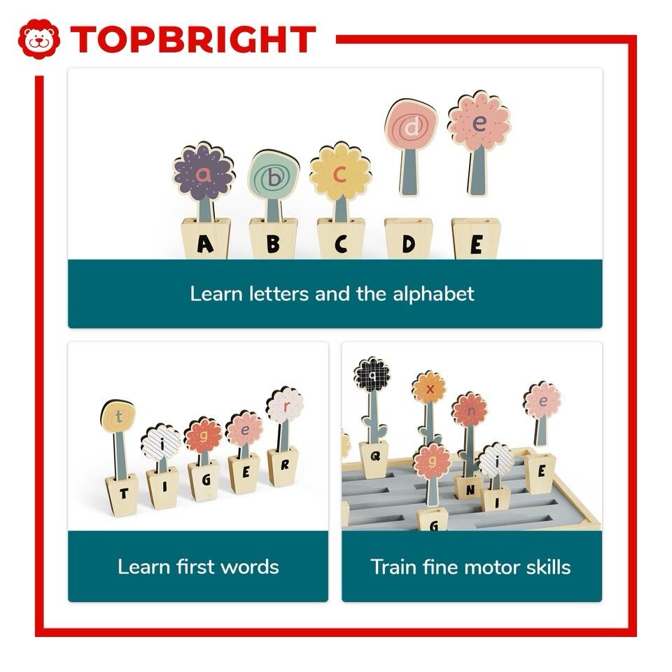 TOPBRIGHT ABC 字母小花園