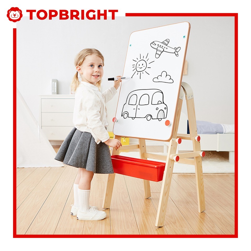 TOPBRIGHT 二合一 活動畫架及兒童工作枱