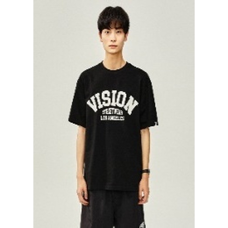 KOR-CCG0911-001 拱形標誌短袖T卹 BK VSW Arch Logo Short-Sleeve T-Shirts BK (A1XS/A1S/A1M/A1L/A1XL)
