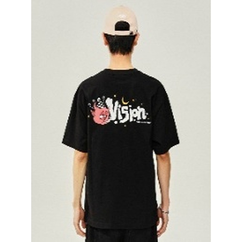 KOR-CCG0911-012 睡衣短袖T卹 BK VSW Sleepy Short-Sleeve T-Shirts BK (A12S/A12M/A12L)