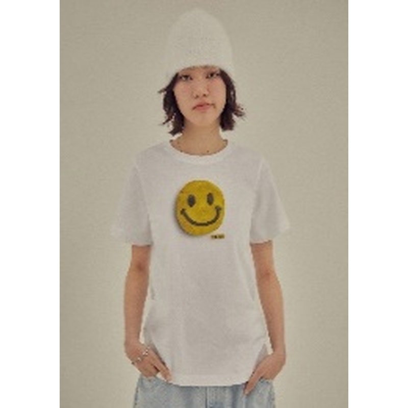 KOR-CCG0911-055 SMILE WS T卹 WH VSW SMILE WS T-Shirt WH (A55F)