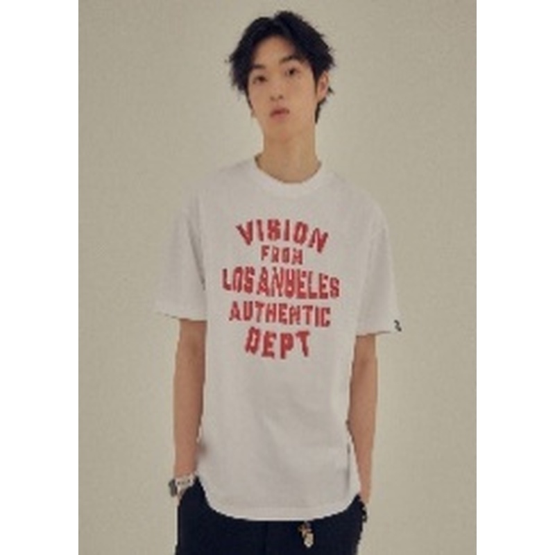 KOR-CCG0911-059 正品標誌 T 卹 RD VSW AUTHENTIC LOGO T-Shirt RD (A59S/A59M/A59L/A59XL)