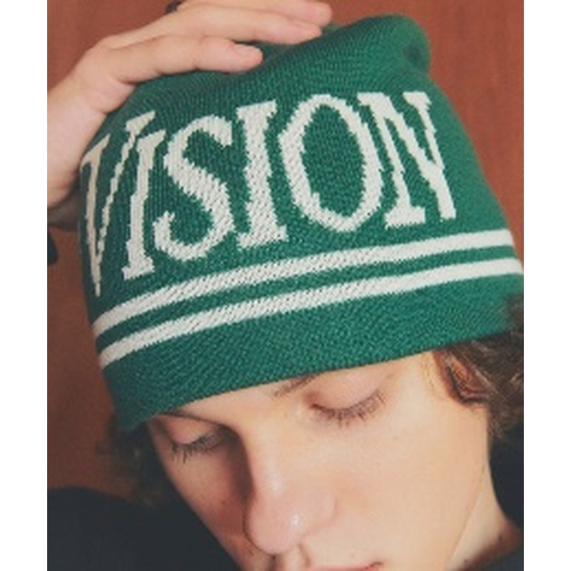 KOR-CCG0911-072 Vision Logo Beanie 綠色 VSW Vision Logo Beanie Green (B8F)