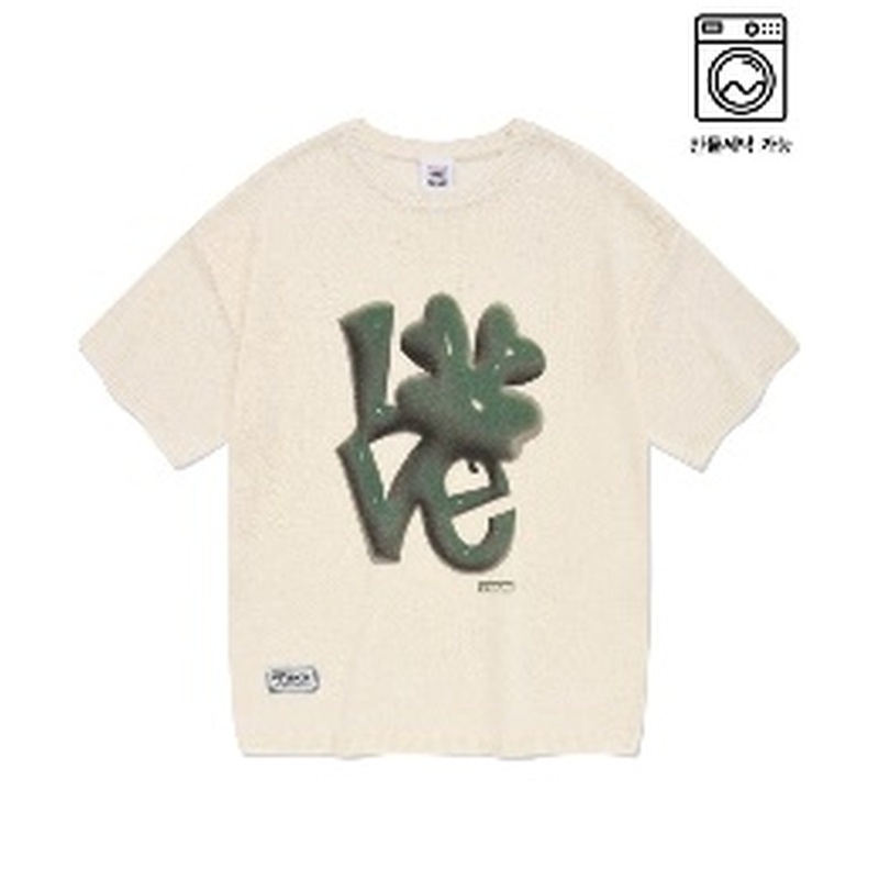 KOR-CCG0911-092 3D Love 可水洗針織衫 象牙色 VSW 3D Love Washable Knit Ivory (B28L/B28XL)