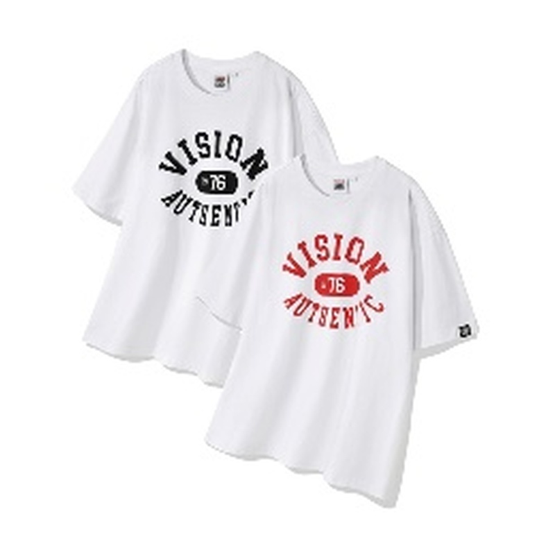 KOR-CCG0911-114 2件裝 Logo T卹 白色 VSW 2PACK Logo T-Shirts White (B50S/B50M/B50L/B50XL)