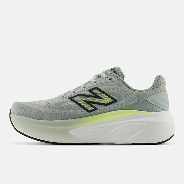 New Balance 紐巴倫 Fresh Foam X More V6 MMOR59Q 男 慢跑鞋 寬楦 灰綠