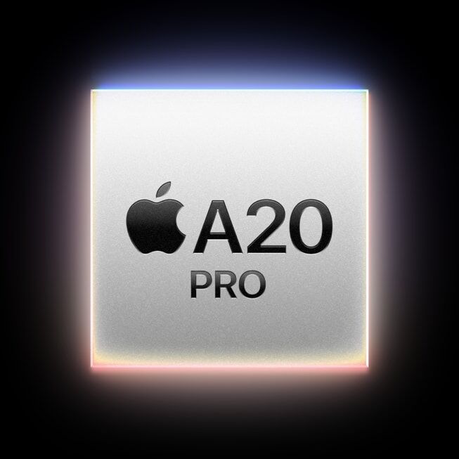 Apple A20 Pro 晶片官方圖片