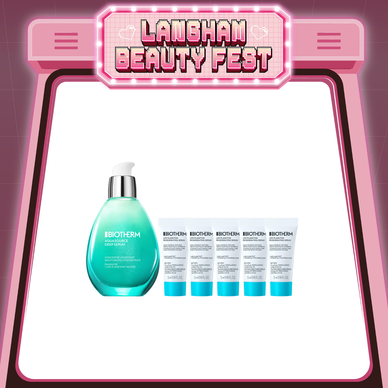 BIOTHERM 温泉深層保濕導入精華套裝