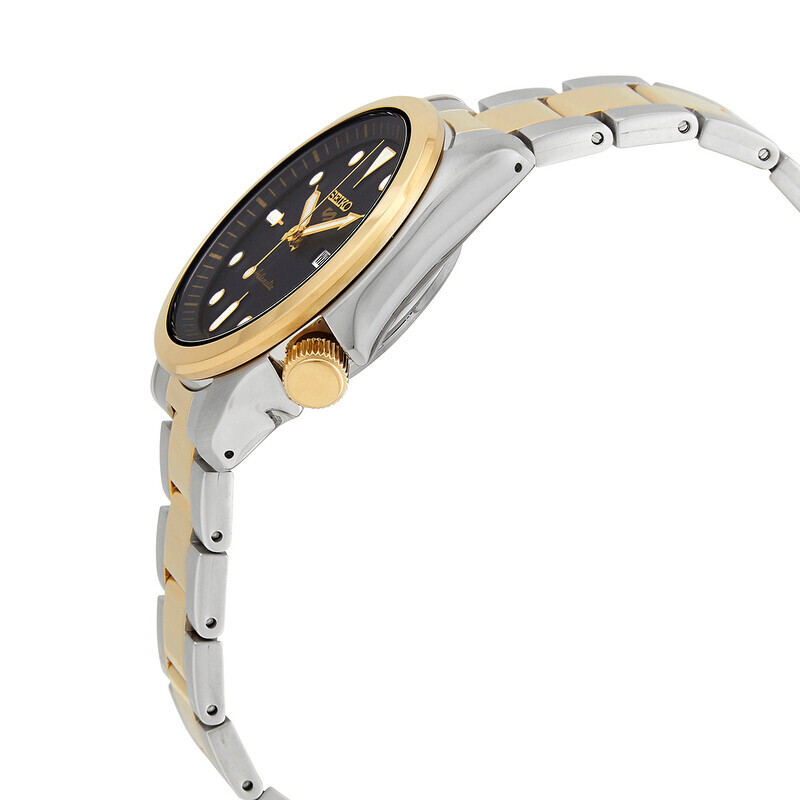 Seiko 精工 5 Sports Black Dial Automatic SRPE60 SRPE60K1 SRPE60K 100M SRPE60K1 自動機械錶