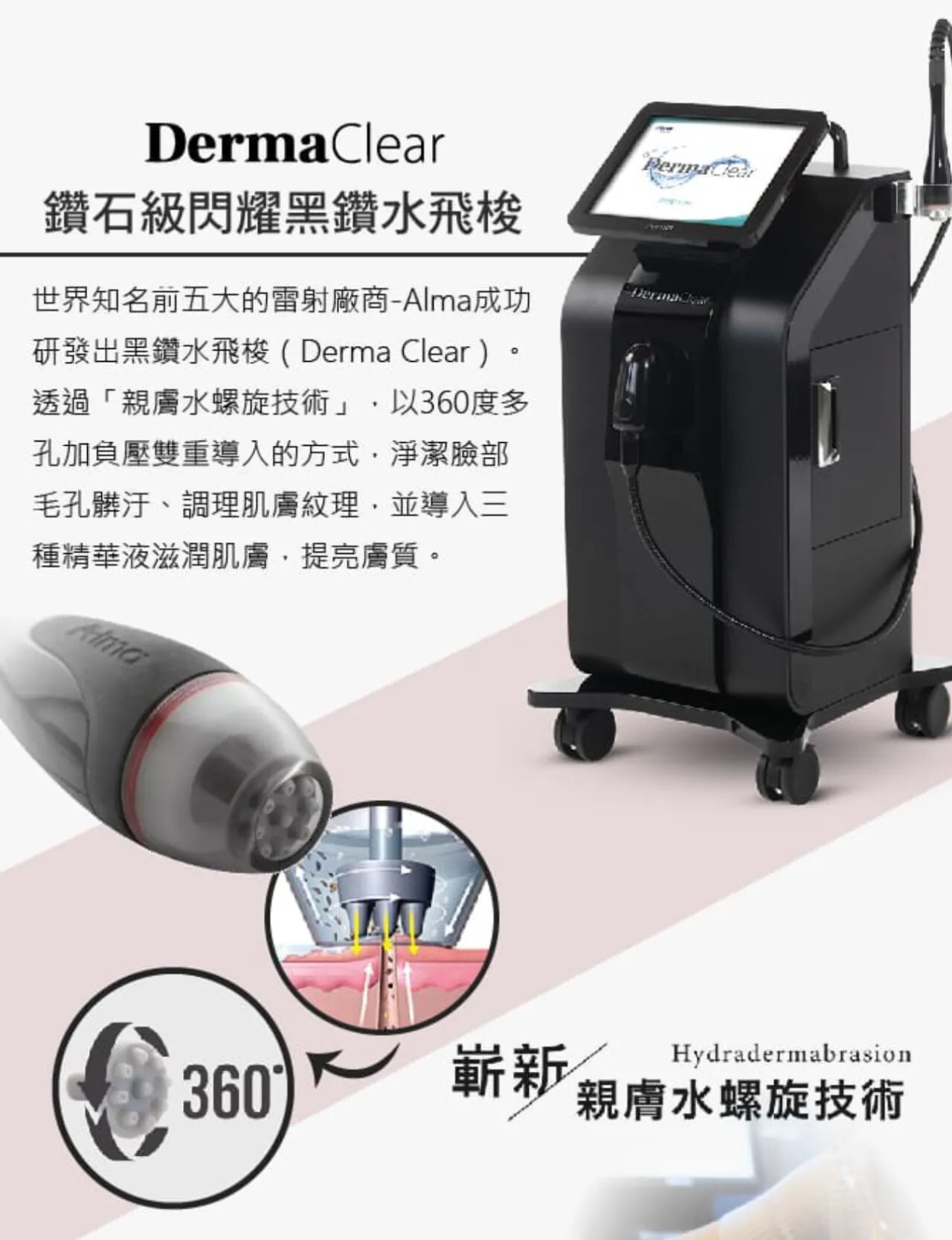 【快閃３天！雙醫美頂級５件組】黑鑽水飛梭 x1堂 +韓國麗珠蘭任選 x1堂 +玻尿酸保濕面膜  x1箱 + 膠原蛋白面膜 x1箱
