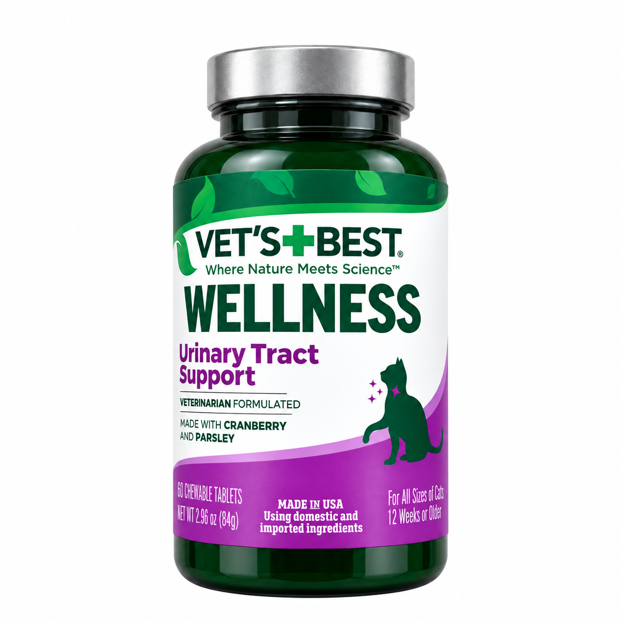 【iHerb】任兩件免運 Vet's Best Hairball 貓 泌尿道保健 蔓越莓 尿道保健 寵物保健