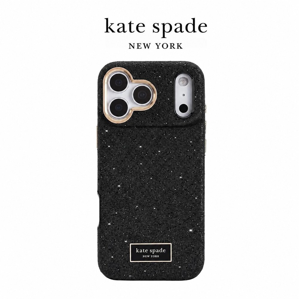 kate spade iPhone 18系列 精品磁吸防摔 手機殼 子夜黑