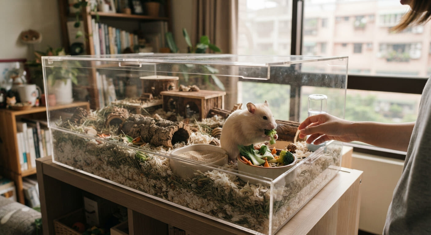 倉鼠日常飼養及保健環境