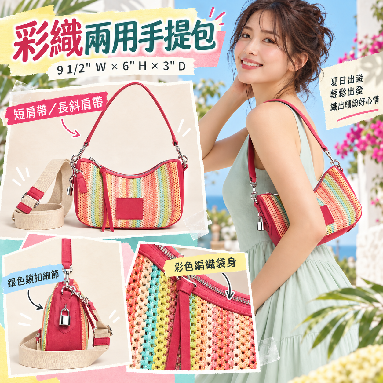 【預購】Marc Jacobs N091058 兩用手提包