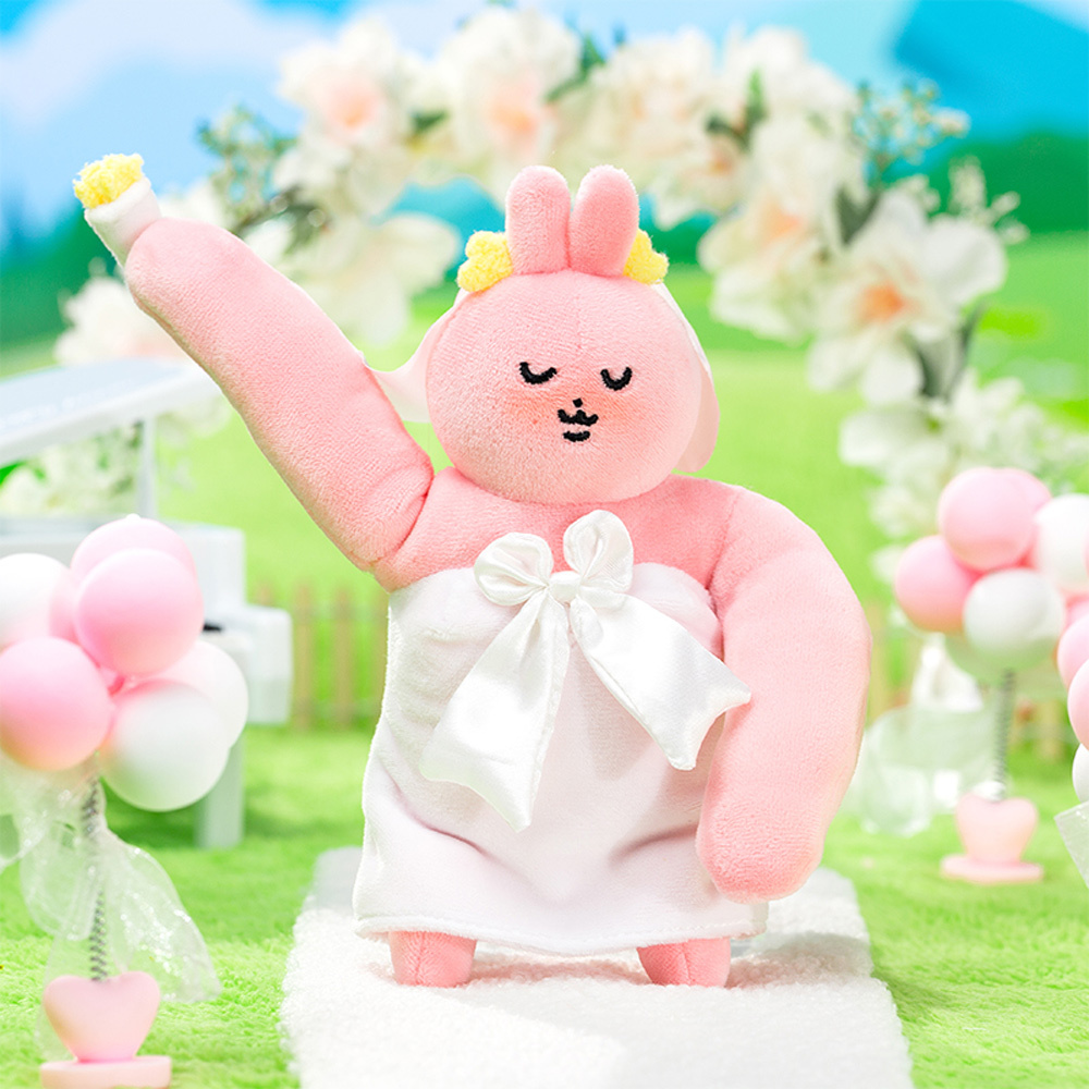 MY FRIEND RABBIT Plush Dolls - Bride & Groom Collection / Each Sold Separately
