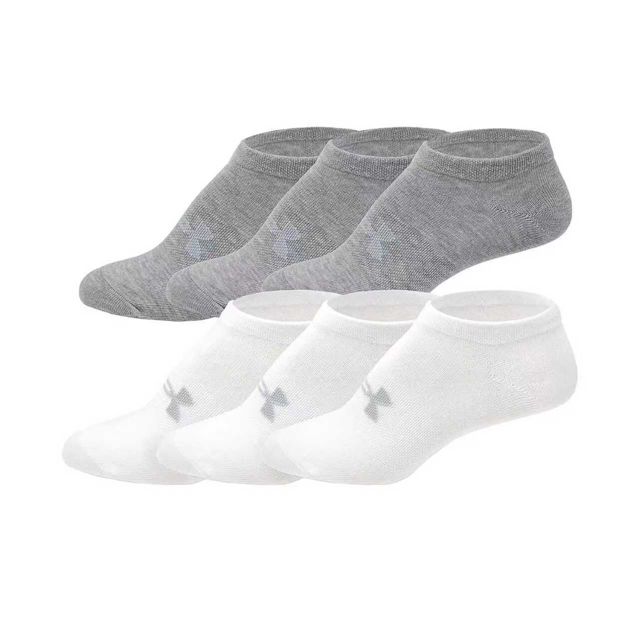 【預購】Under Armour N091064 女裝純棉短襪 (6對裝)