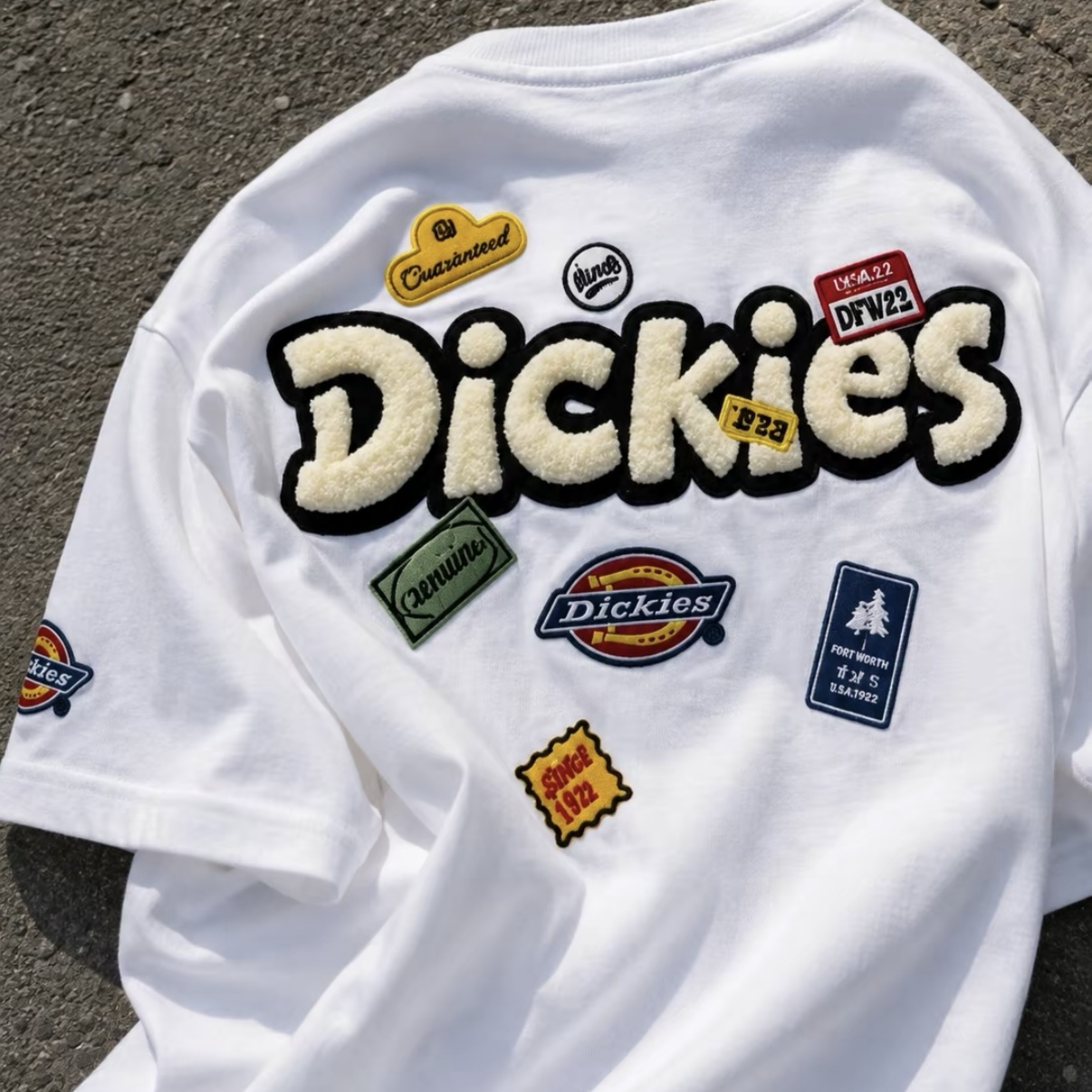 (預購）Dickies 塗鴉風 美式嘻哈 短袖 短T 男女