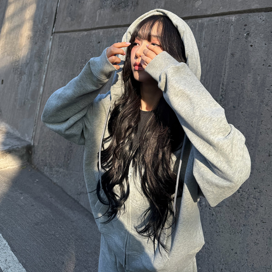 NIKE STUDIO FLEECE MEDIUM WEIGHT 柳智敏 劉知珉 KARINA同款 寬鬆 連帽 外套 兩色 (女款)
