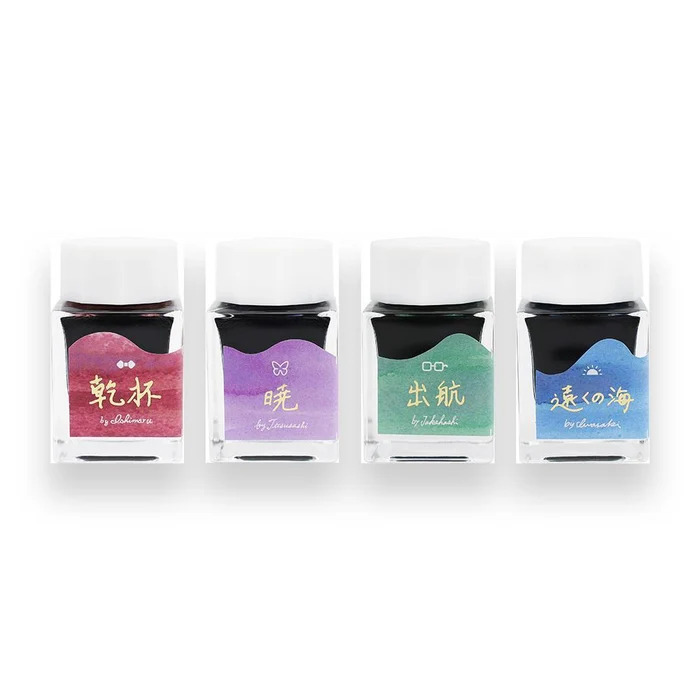 20週年紀念 Voyage ink 墨水工房 4色限定組| Sailor 寫樂