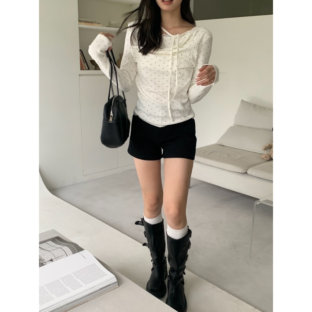 A12 絕美比例微彈力西裝短褲 #A3146