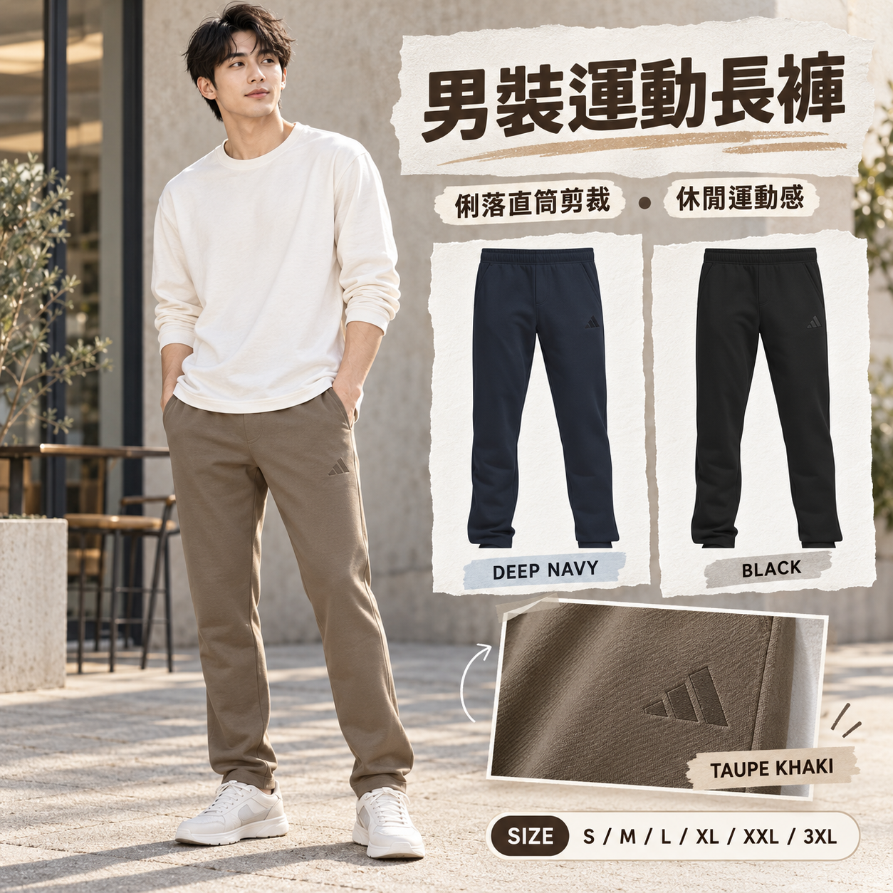 【預購】adidas N091003 男裝運動褲