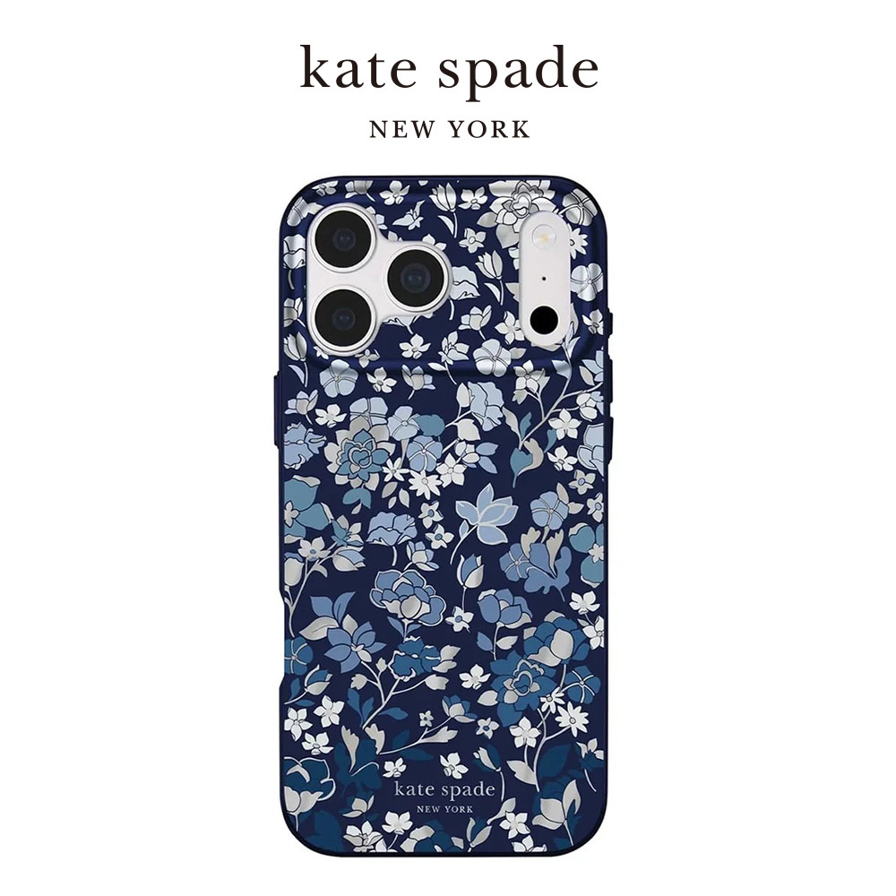 kate spade iPhone 18系列 精品磁吸防摔 手機殼 曼哈頓藍