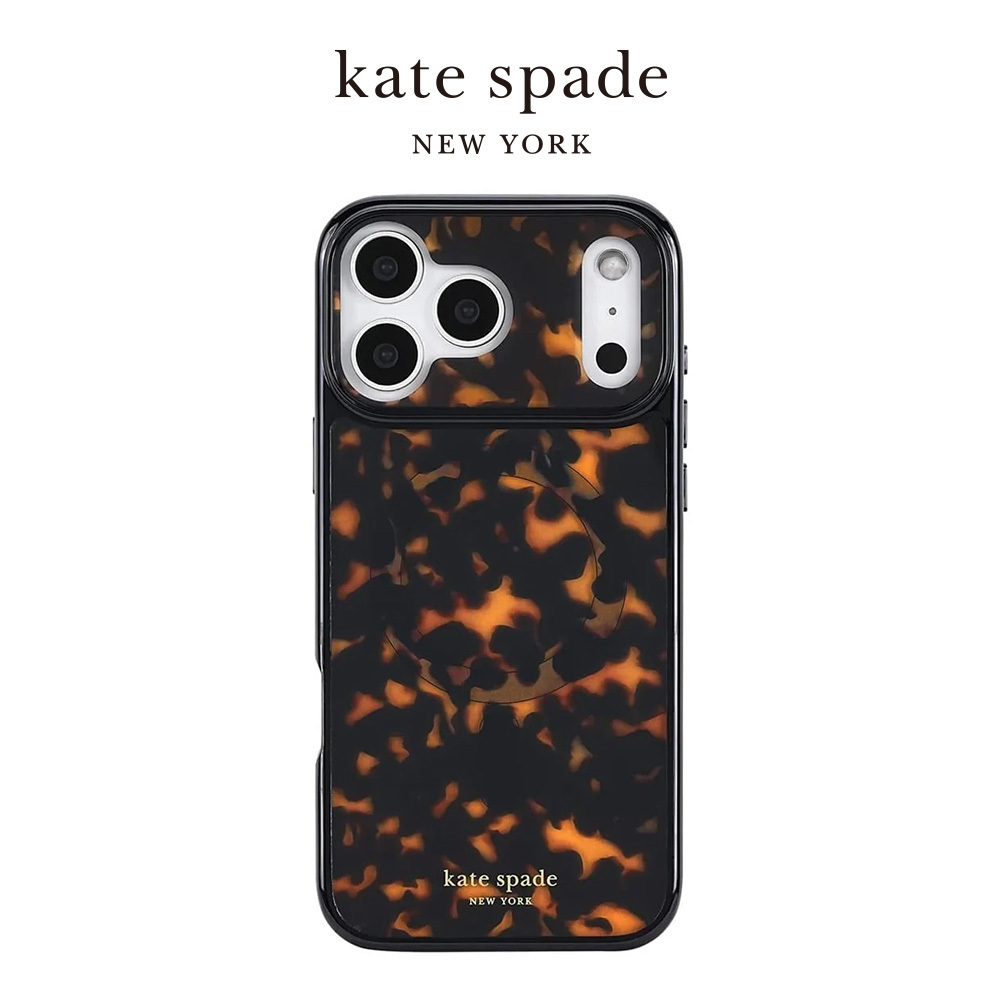 kate spade iPhone 18系列 精品磁吸防摔 手機殼 華麗玳瑁