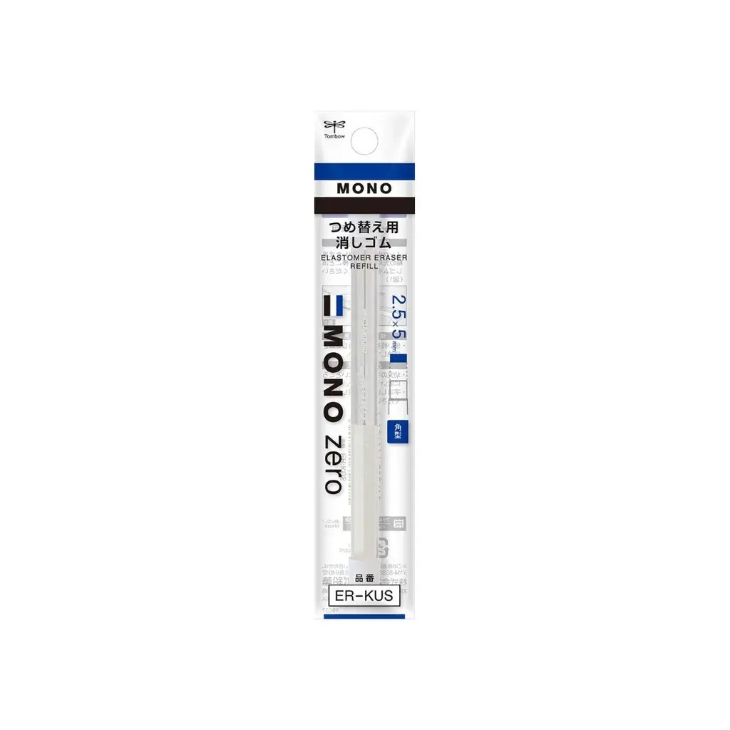 tombow mono zero eraser square tip refill