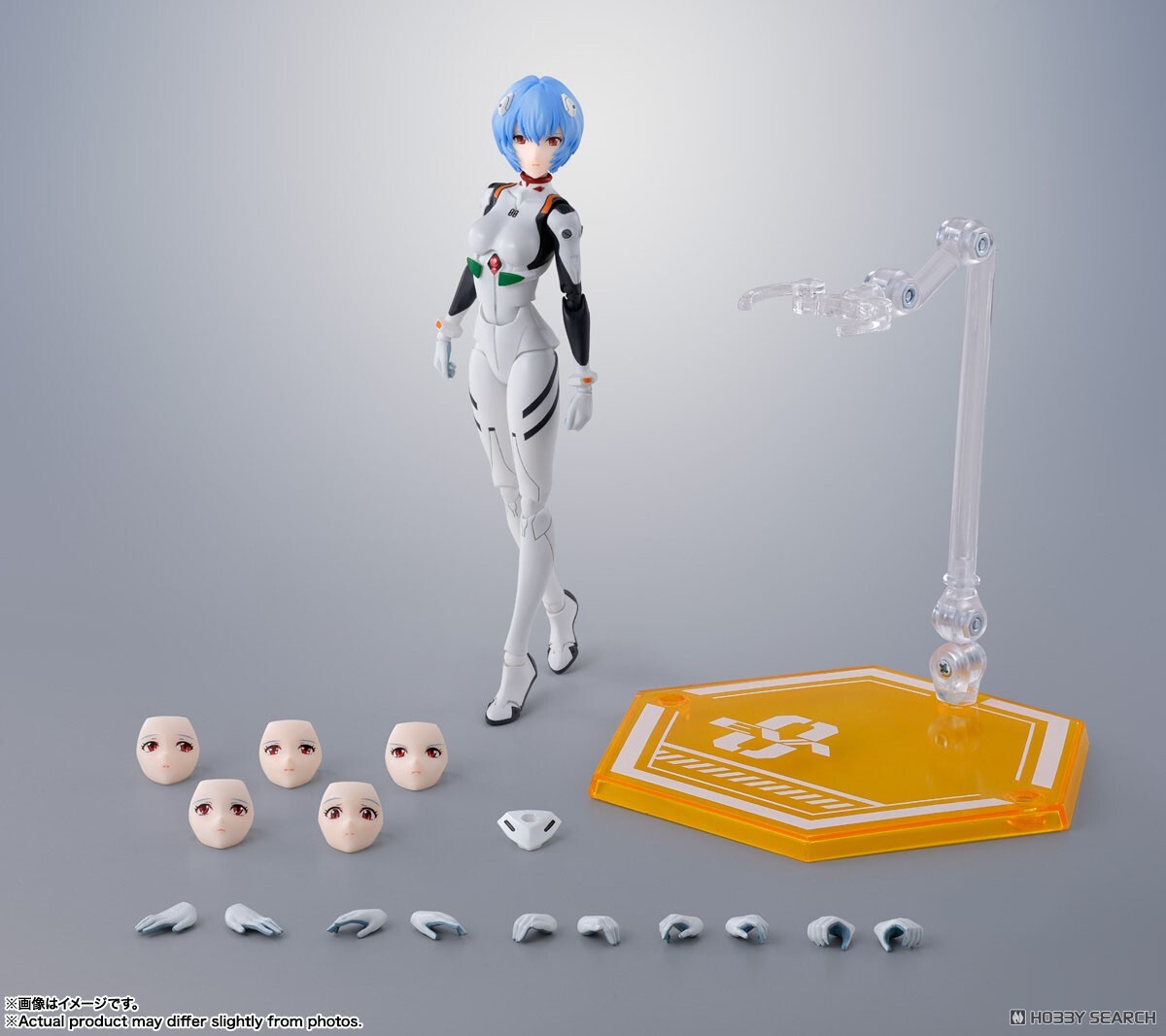 萬代 SHF 綾波零 新世紀福音戰士 可動完成品