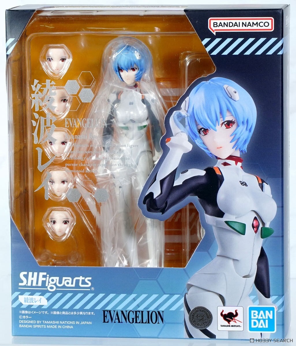 萬代 SHF 綾波零 新世紀福音戰士 可動完成品