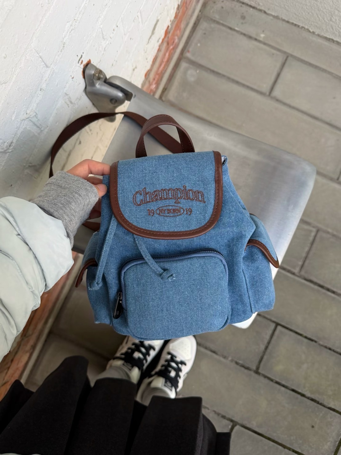 CHAMPION 韓系 迷你雙肩包 五色