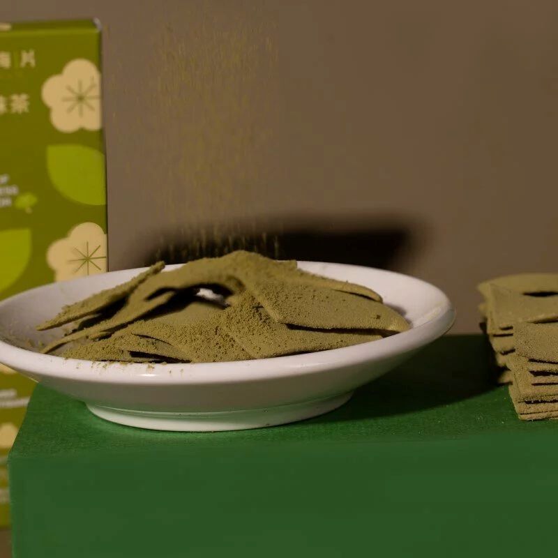 【富田製梅】台灣梅片(春芽抹茶)