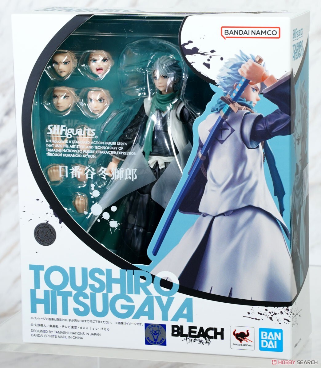 萬代 SHF 日番谷冬獅郎 死神 可動完成品