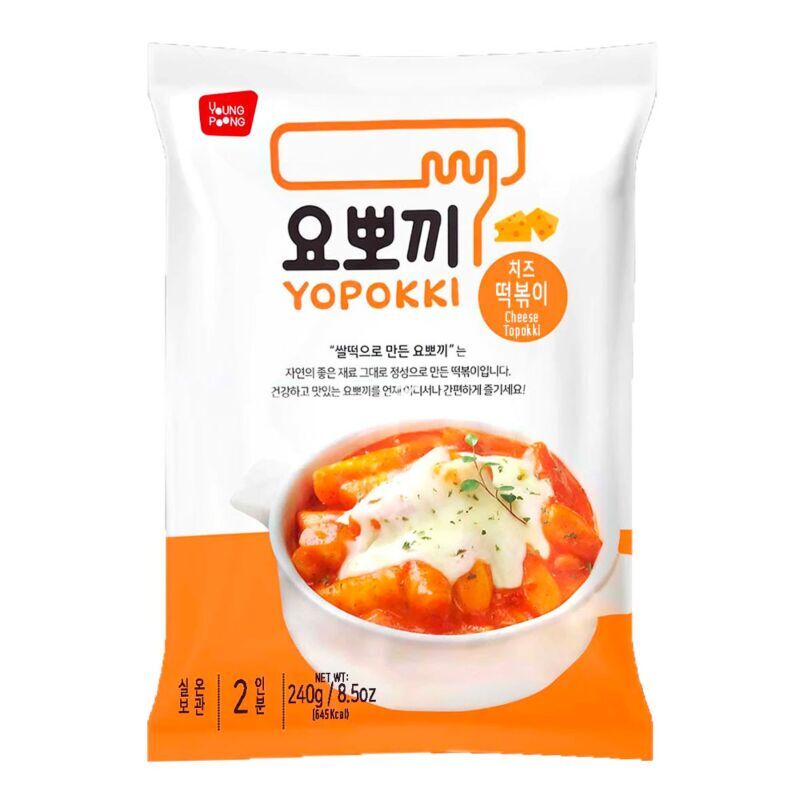 韓國 YOPOKKI 辣炒年糕  起司 無麵 袋裝