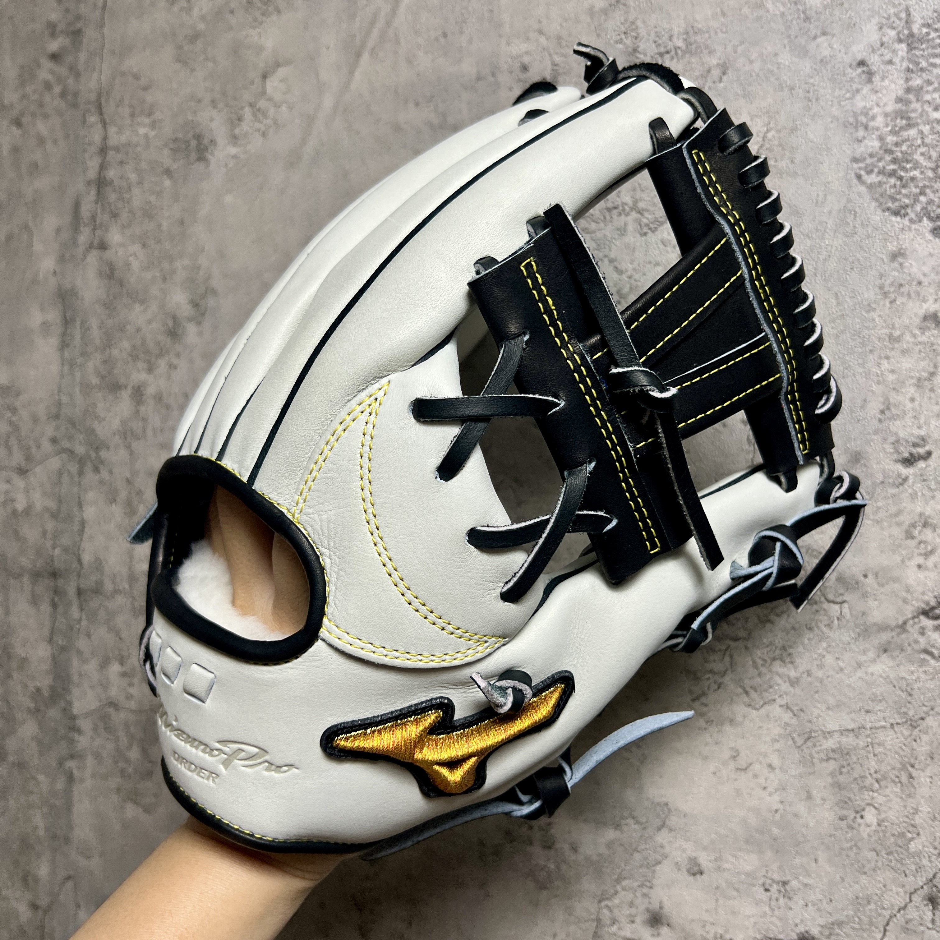 【照片分享】MIZUNO mizuno pro 硬式内野 1AJGH74050 坂本勇人(巨人)5Dモデル内野⼿型① +5mm