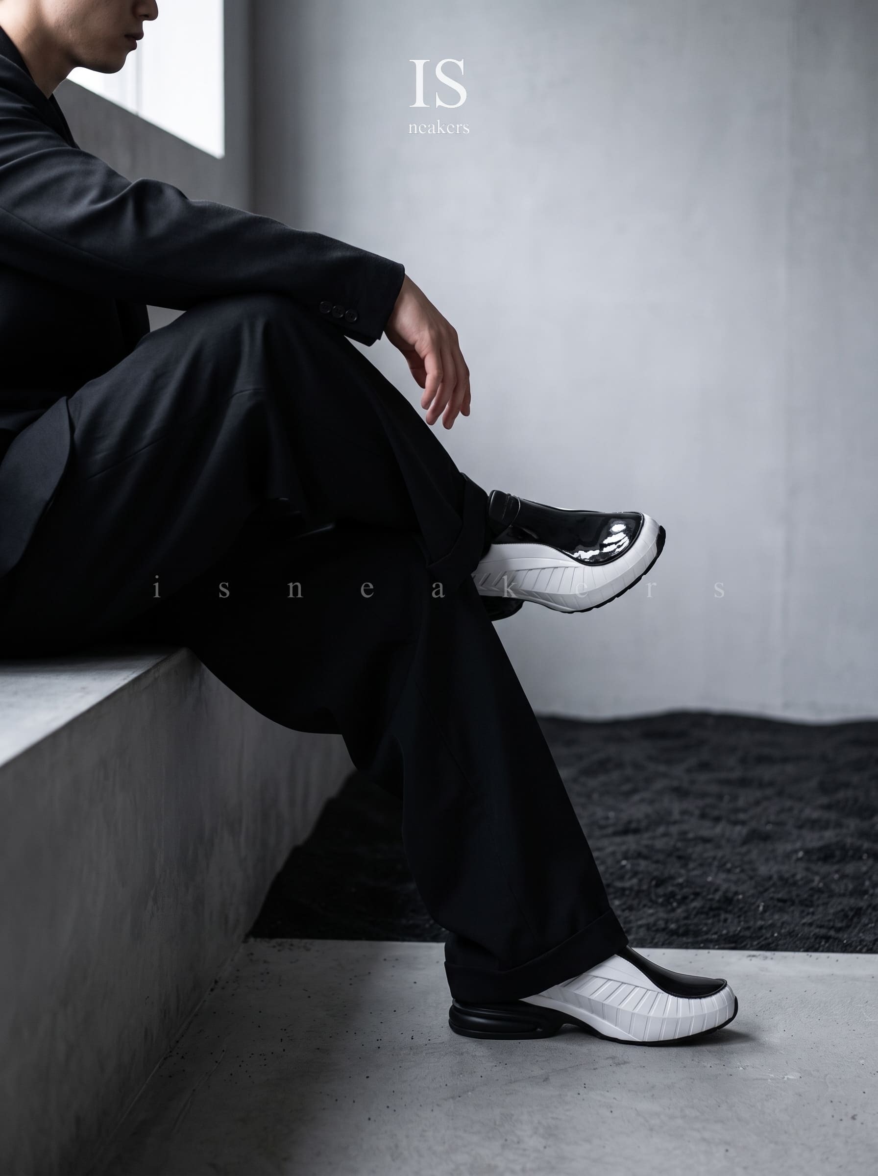 iSNEAKERS｜COMME Des GARCONS Homme Plus x Nike Air Max Dolce "White Black" 白黑 CDG IQ5171-001