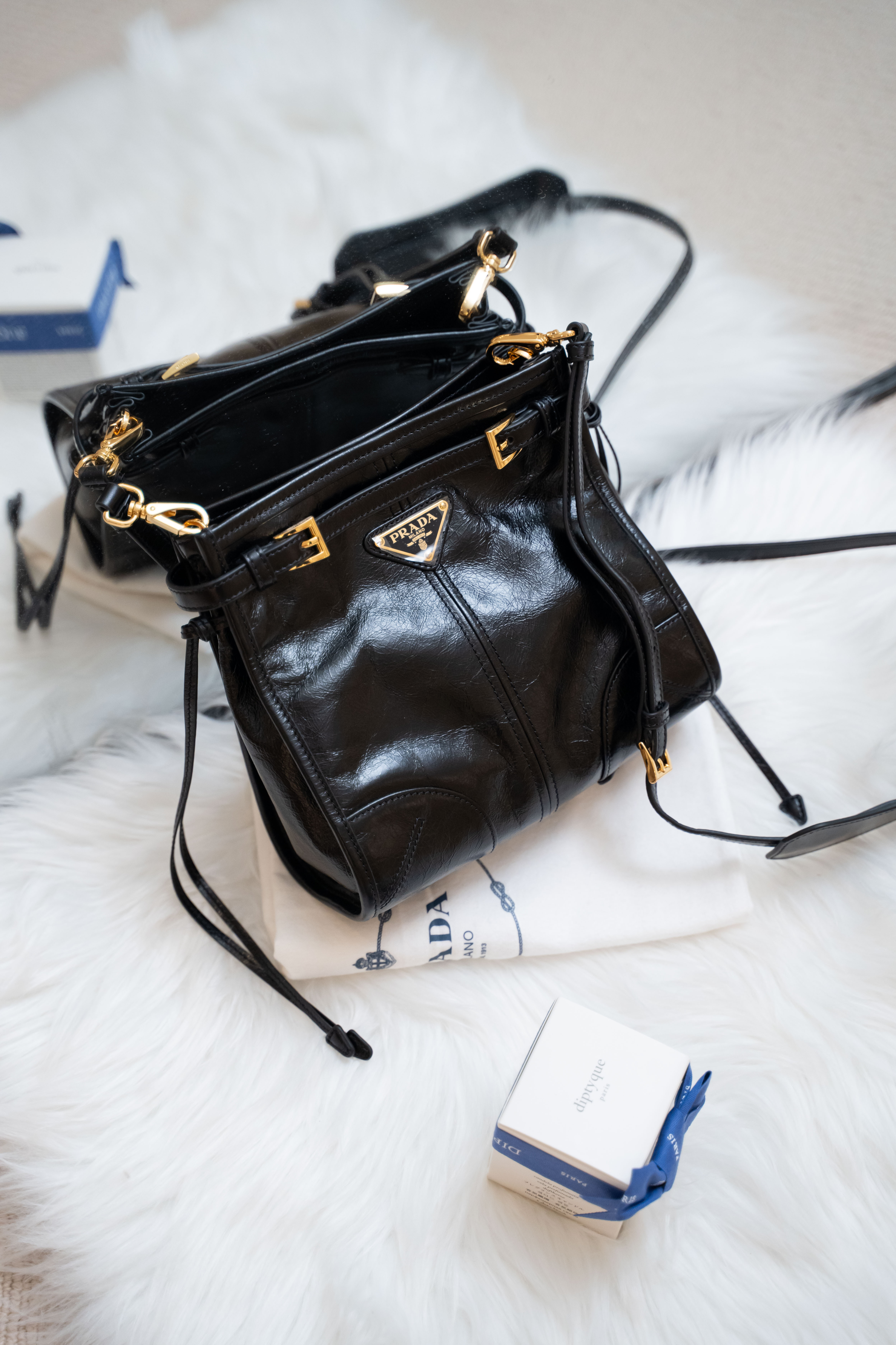 【3色入】Prada Bonnie leather mini shoulder bag 皮革迷你掛肩袋