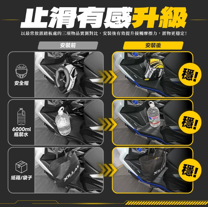 【Gozilla】 KYMCO G7 180 KRV ROMA 造型止滑矽膠腳踏墊 武魂家徽紋 雨天不打滑 告別塑膠感 踩踏安心