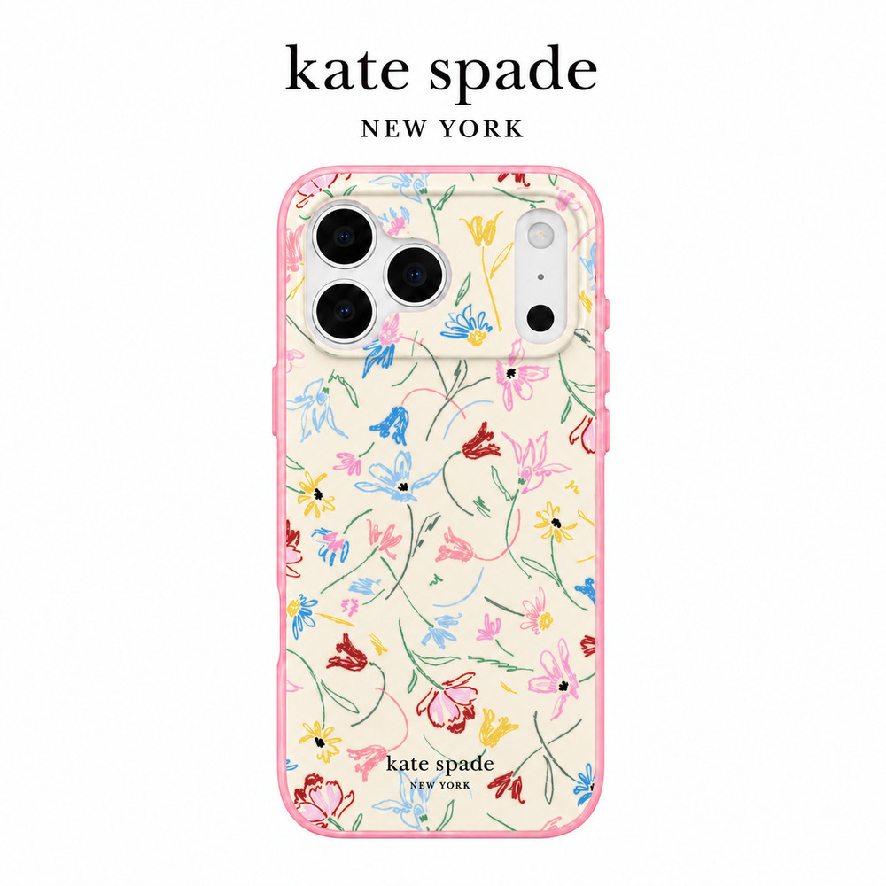 kate spade iPhone 18系列 精品磁吸防摔 手機殼 童趣花園