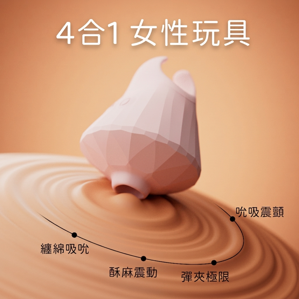 【香港獨家 | 台灣爆好評】吸吸戒 多功能吸啜器 1G老濕親自研發 粉紅色