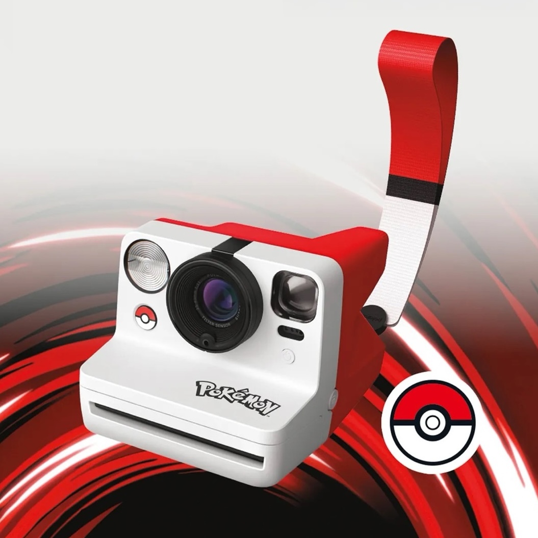 Pokémon X Polaroid Now Generation 3 寶可夢 聯名款 寶貝球 白紅 寶麗萊 拍立得 底片相機 / 預購