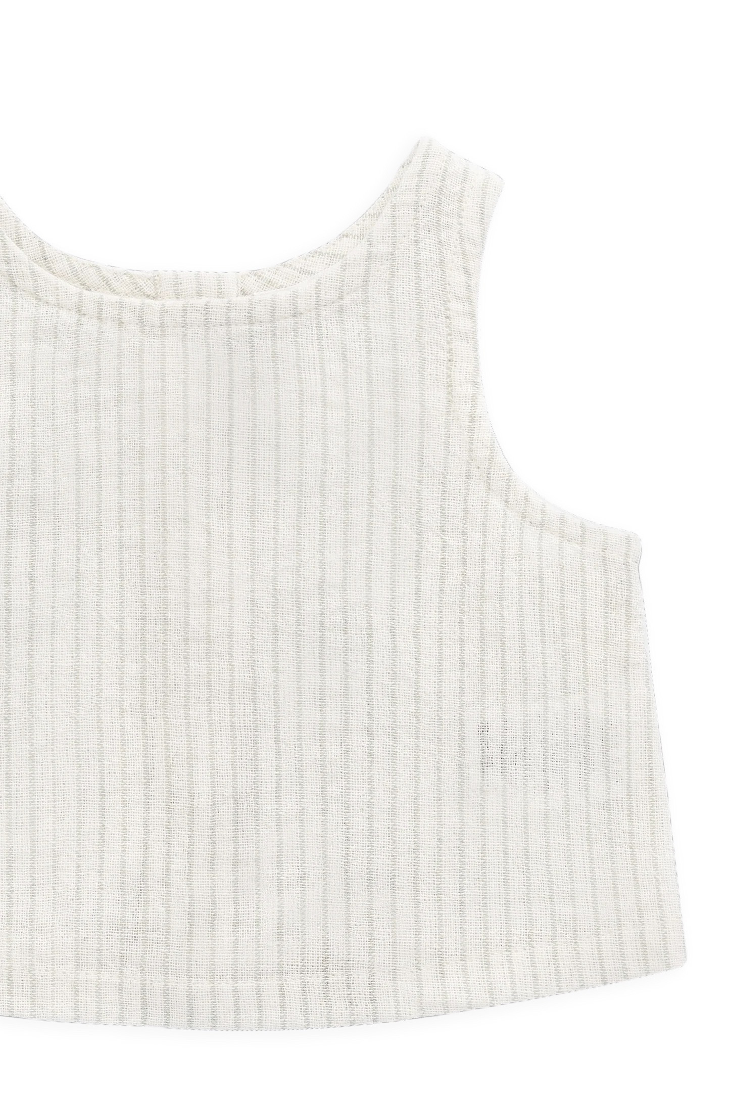 【預購】JAMIE KAY - Organic Cotton Winslow Top（Mini Pinstripe Cloud/Duck Egg Blue）