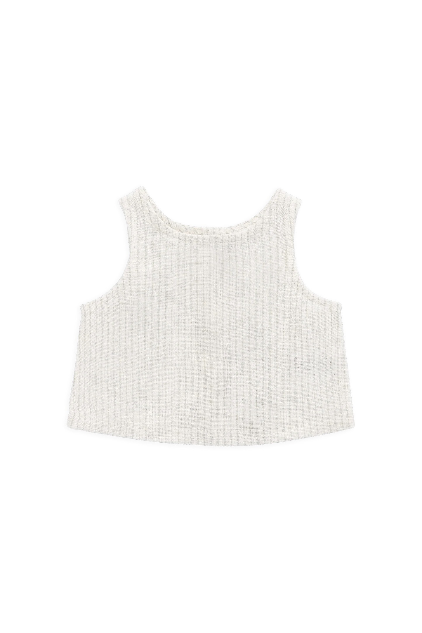 【預購】JAMIE KAY - Organic Cotton Winslow Top（Mini Pinstripe Cloud/Duck Egg Blue）