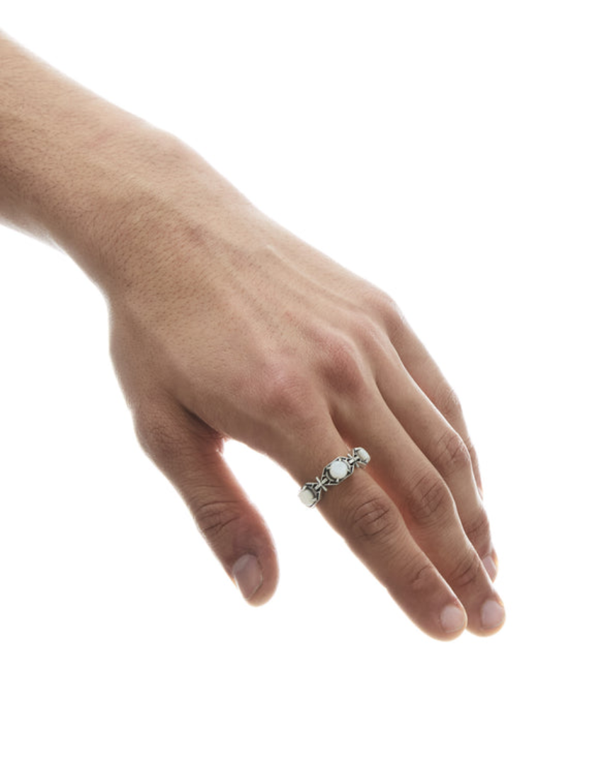 NAGOYA-VOID-S Ring [ with Mother Pearl ]