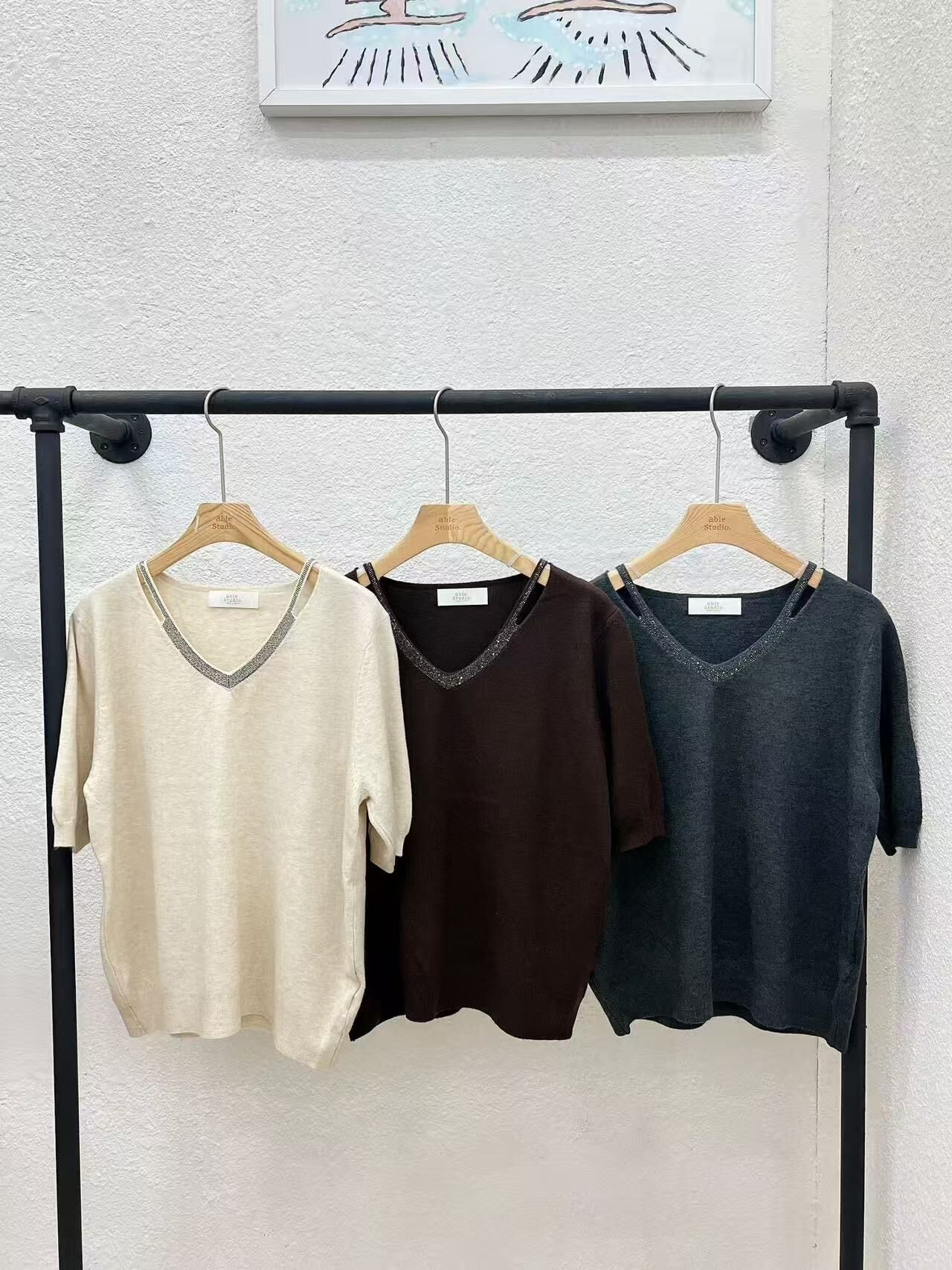 韓國Able Studio最新款TOP-3色 #G944