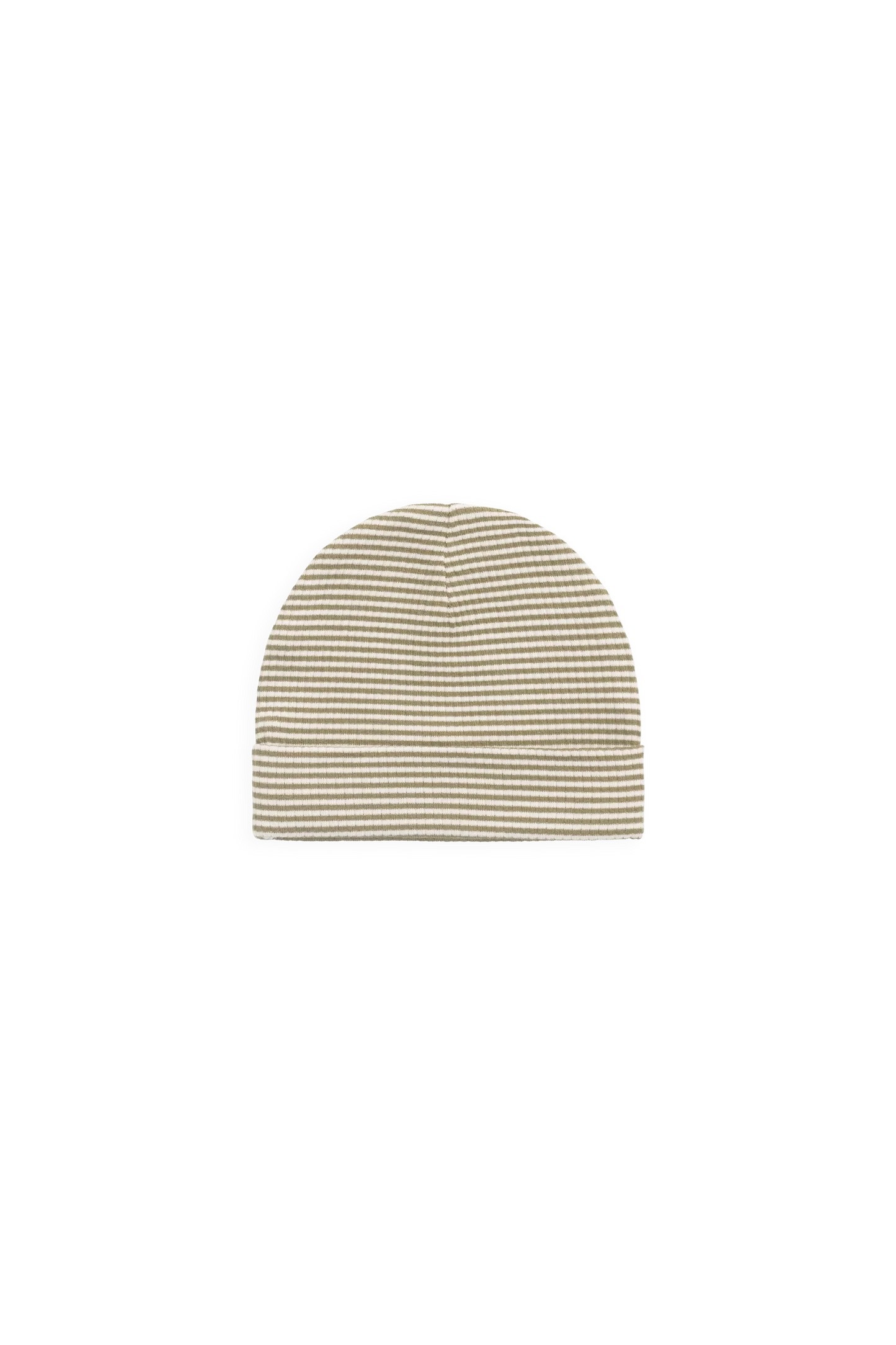 【預購】JAMIE KAY - Organic Cotton Modal Marley Beanie（Petite Stripe Avocado Oil/Cloud）