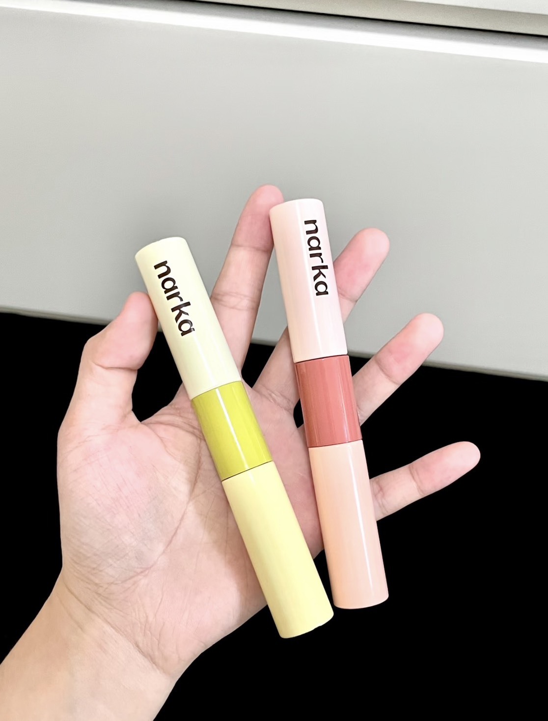 📦預購 🇰🇷narka-雙頭瀏海定型膏12g（自然型/加強型）
