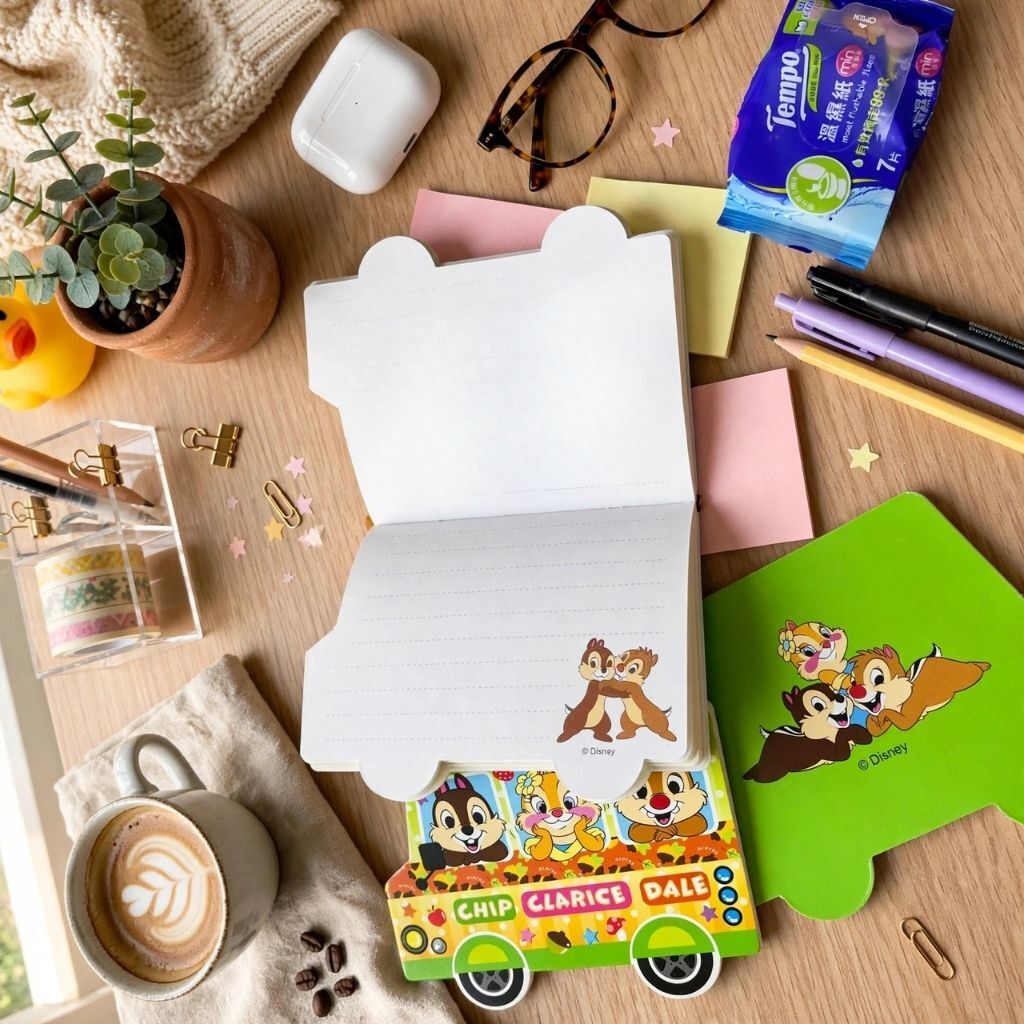 Disney Chip n Dale- note book memo