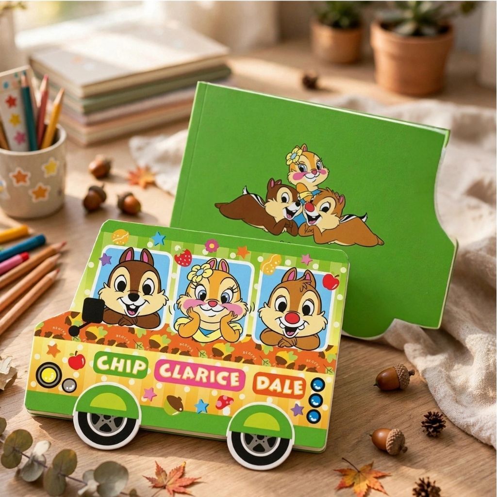 Disney Chip n Dale- note book memo