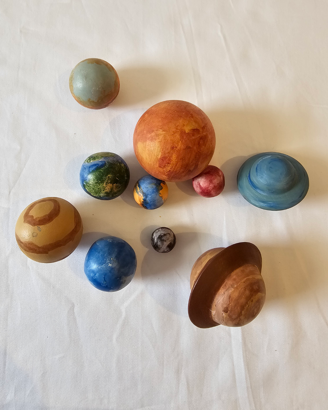 【格外品出清特價】星球03 - 太陽系系列 | 回收木玩